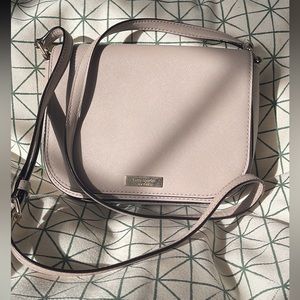Kate Spade pink leather crossbody bag